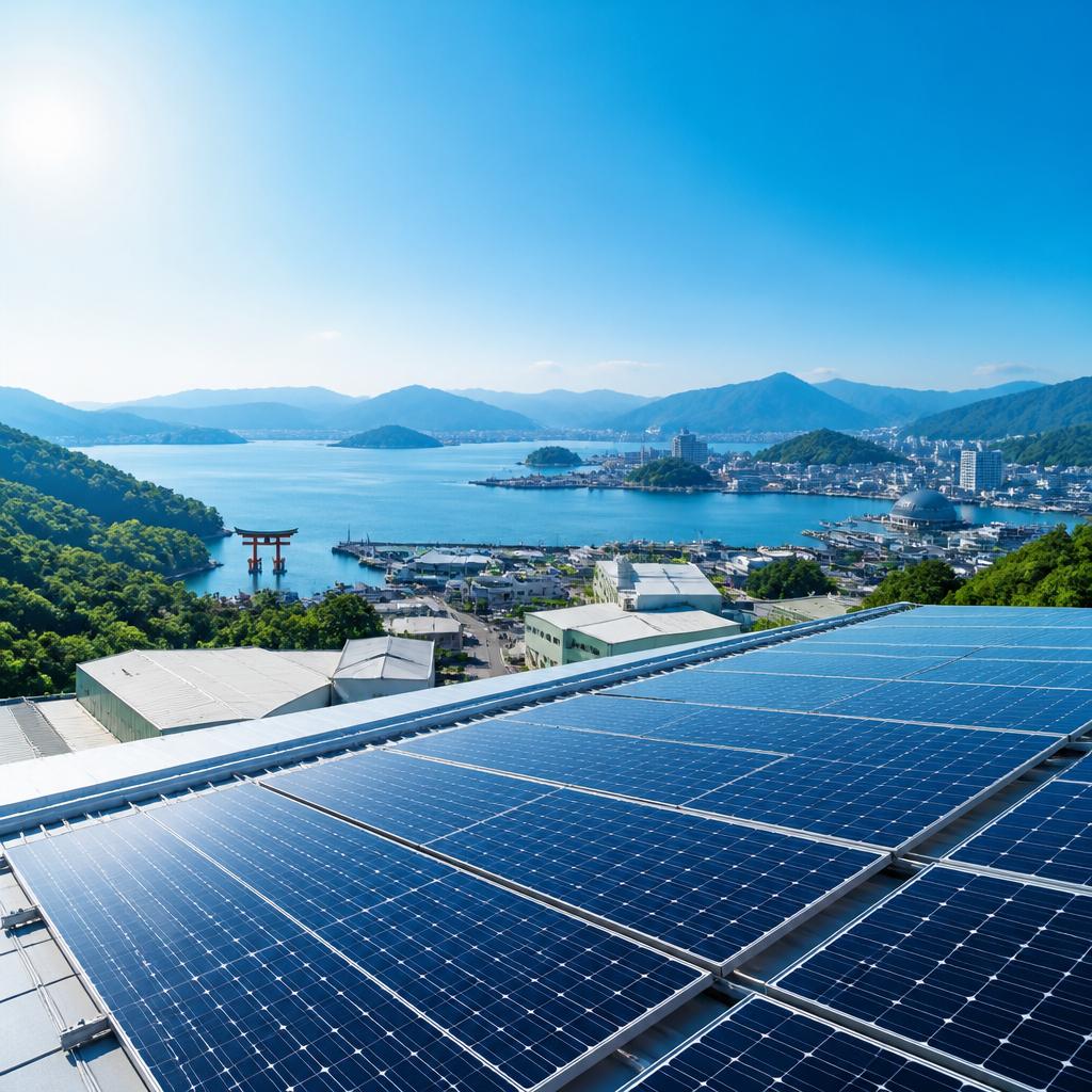 広島県の安全確保とメンテナンスで、自家消費型システムをより安心に！